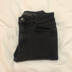 American Eagle Hi-Rise Jeggings - Black